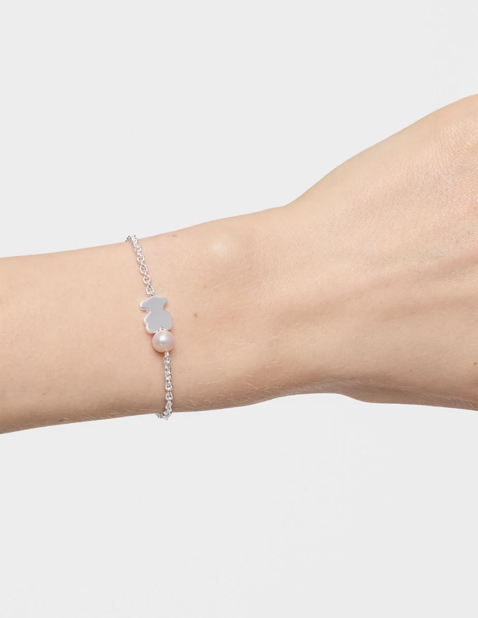 Pulsera de plata P 925 Sweet Dolls con acabado liso 5