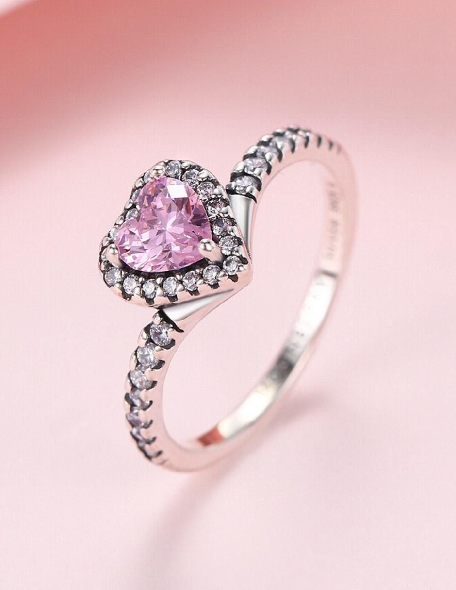 Anillo de corazón Eternity Moments P 925 de plata zirconia cúbica brillante 5