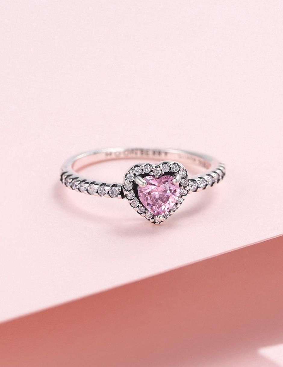 Anillo de corazón Eternity Moments P 925 de plata zirconia cúbica brillante 4