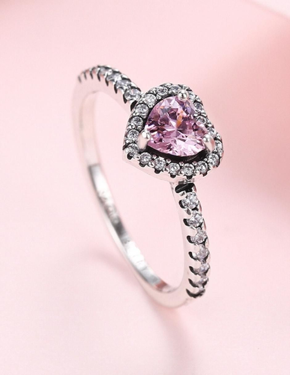 Anillo de corazón Eternity Moments P 925 de plata zirconia cúbica brillante 5