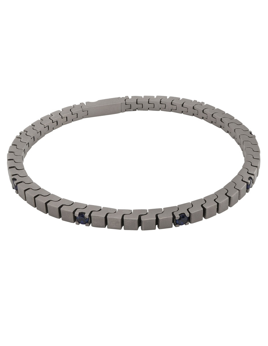 Pulsera de oro 14 K con acabado pulido