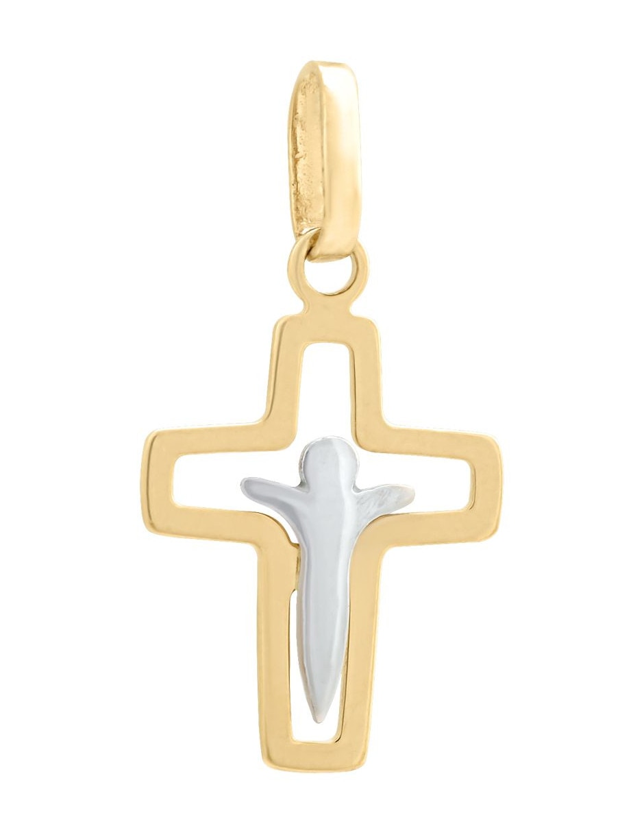 Dije de crucifijo de oro 14 K Dije de crucifijo de oro 14 K