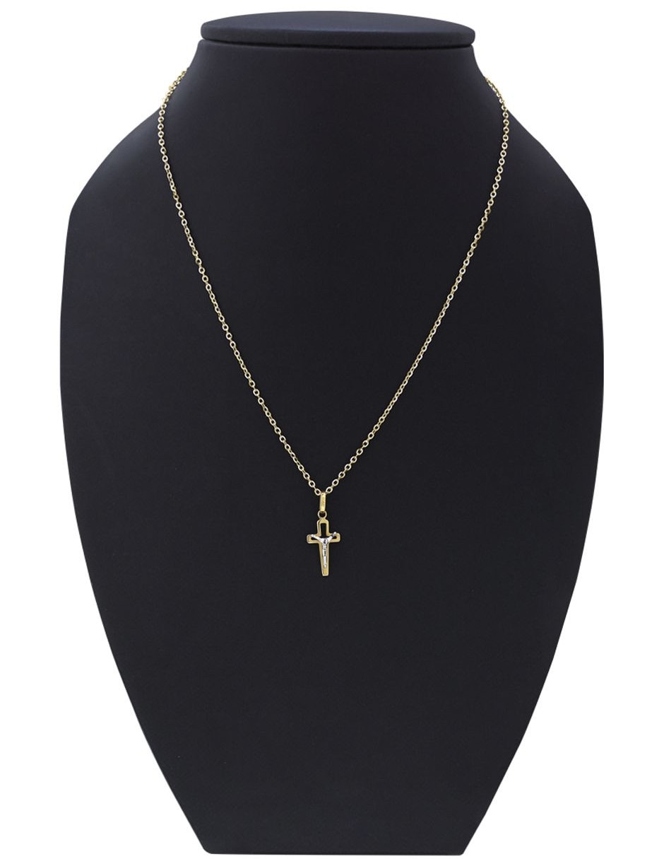 Dije de crucifijo de oro 14 K 3