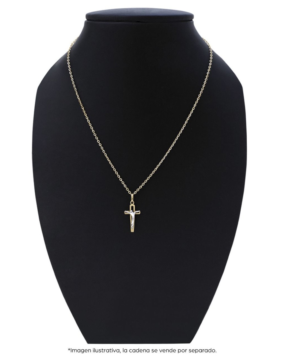 Dije de crucifijo de oro 14 K 3