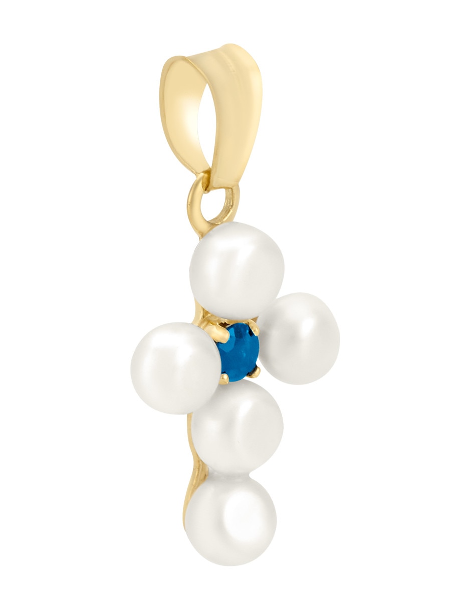 Dije de cruz de oro 14 K 2