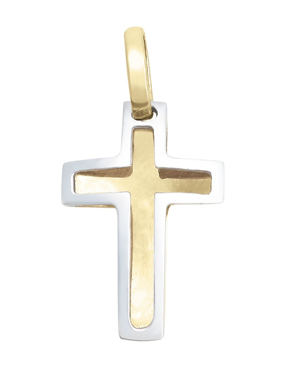 Dije de cruz de oro 14 K