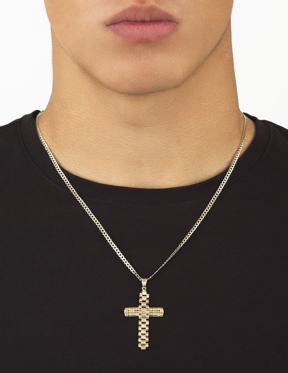 Dije de cruz de oro 14 K 2