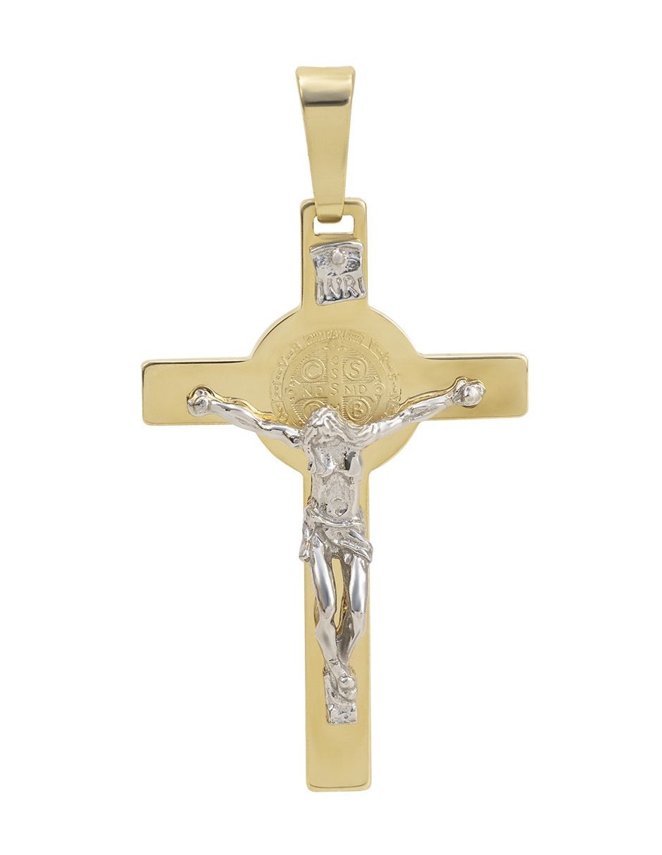 Medalla redonda de oro 14 K 1