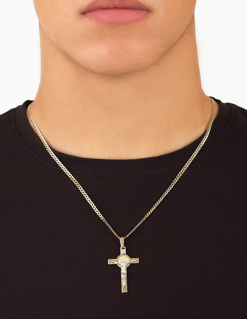 Medalla redonda de oro 14 K