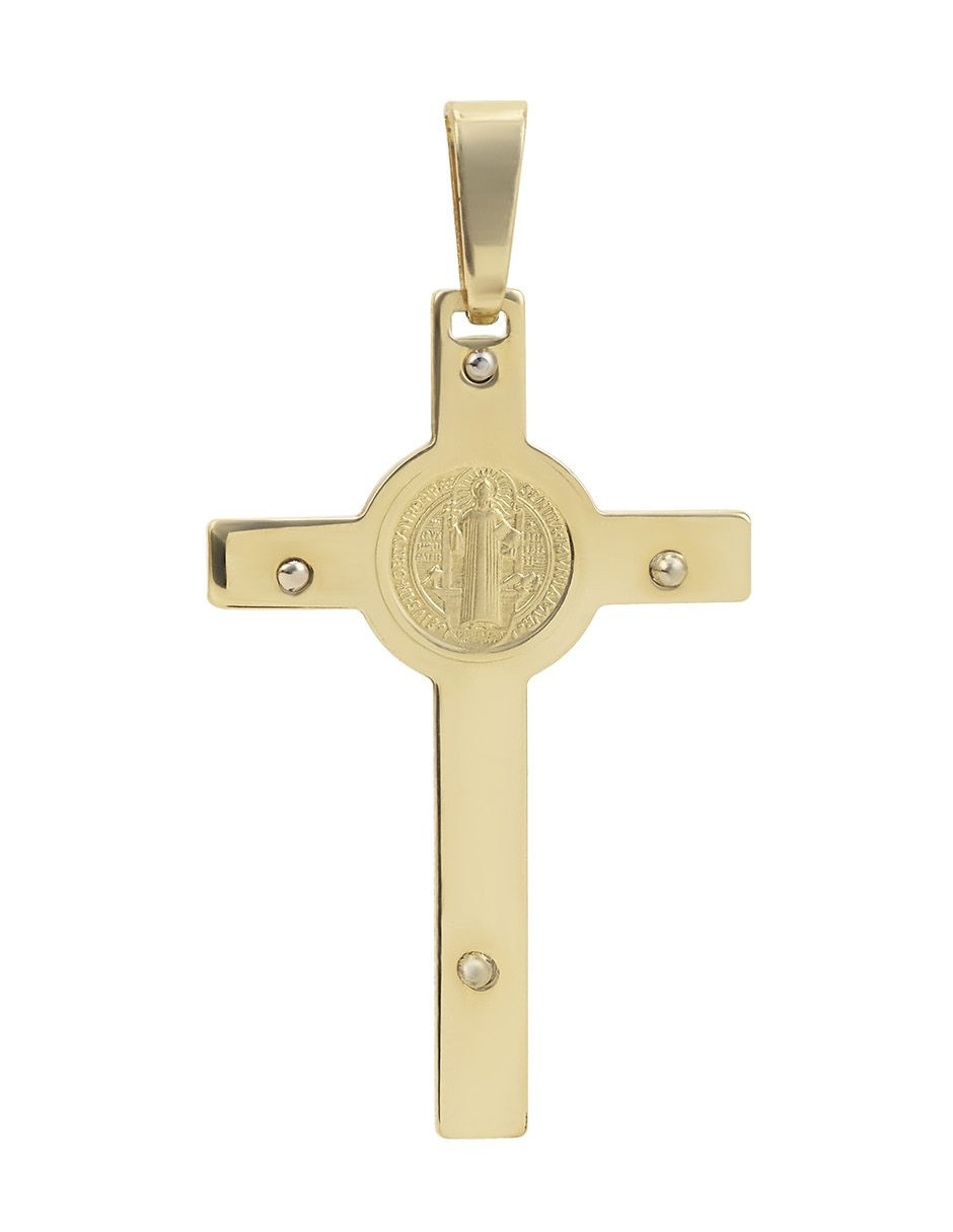 Medalla redonda de oro 14 K