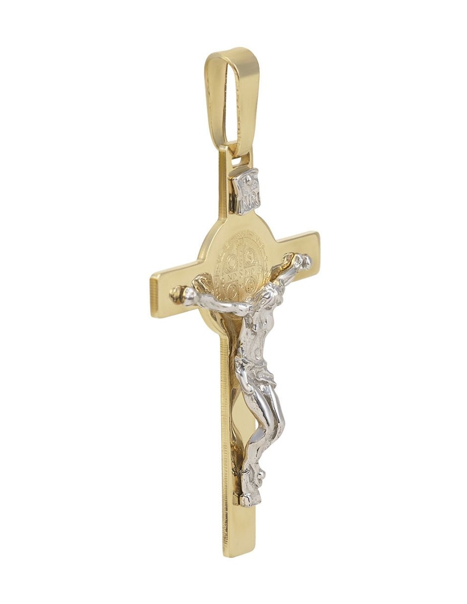 Medalla redonda de oro 14 K