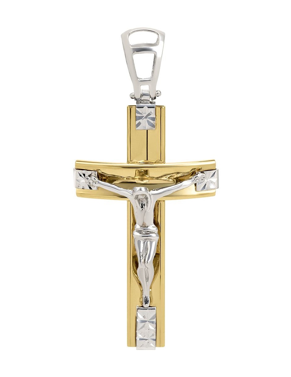 Dije de crucifijo de oro 14 K