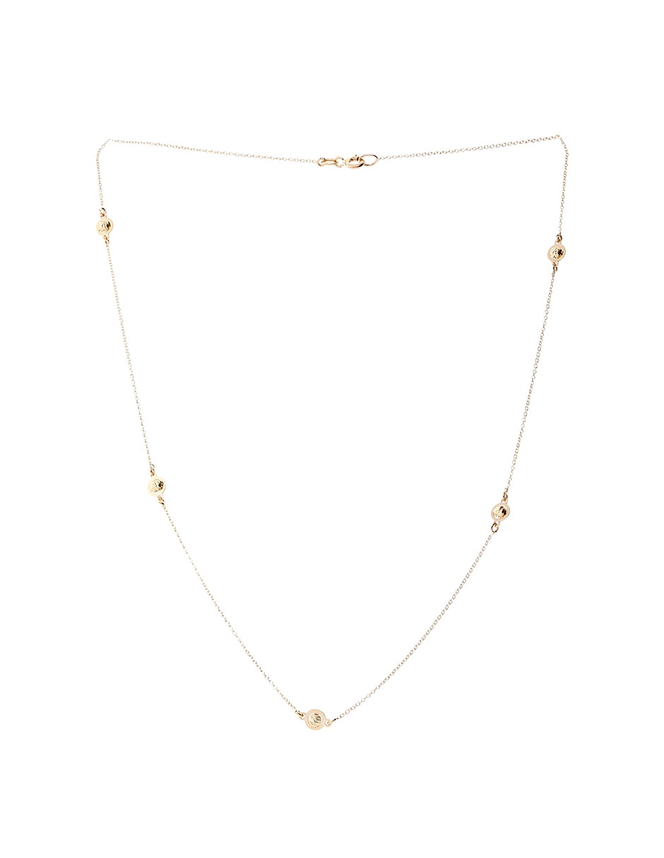Collar de oro amarillo 14 K 2