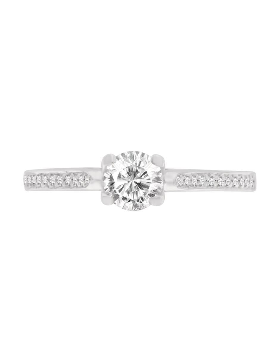 Anillo de compromiso de oro 14 k Vitalia diamante Anillo de compromiso de oro 14 k Vitalia diamante