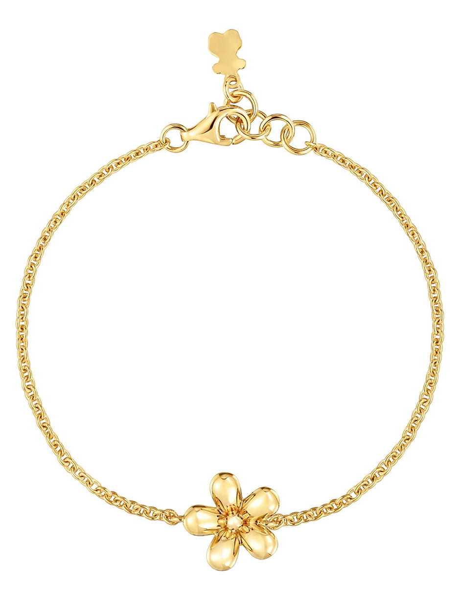 Pulsera de plata P 925 Daisy con acabado brillante Pulsera de plata P 925 Daisy con acabado brillante