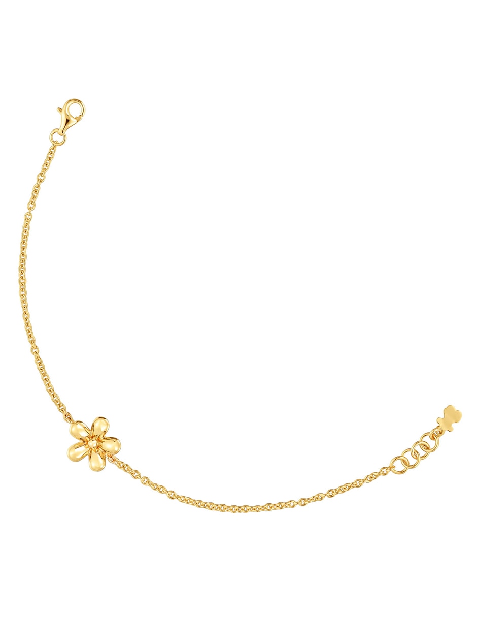Pulsera de plata P 925 Daisy con acabado brillante 2