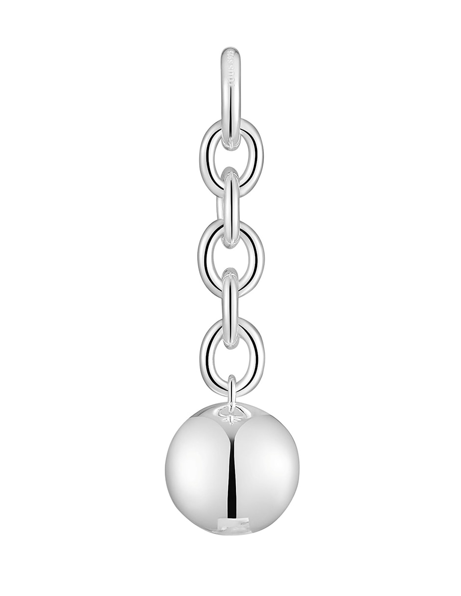 Dije circular plump de plata P 925
