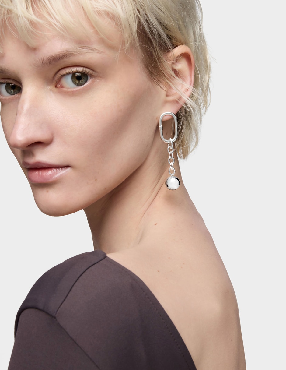 Dije circular plump de plata P 925 6