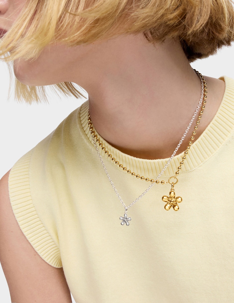 Collar de flor Daisy de plata P 925 5