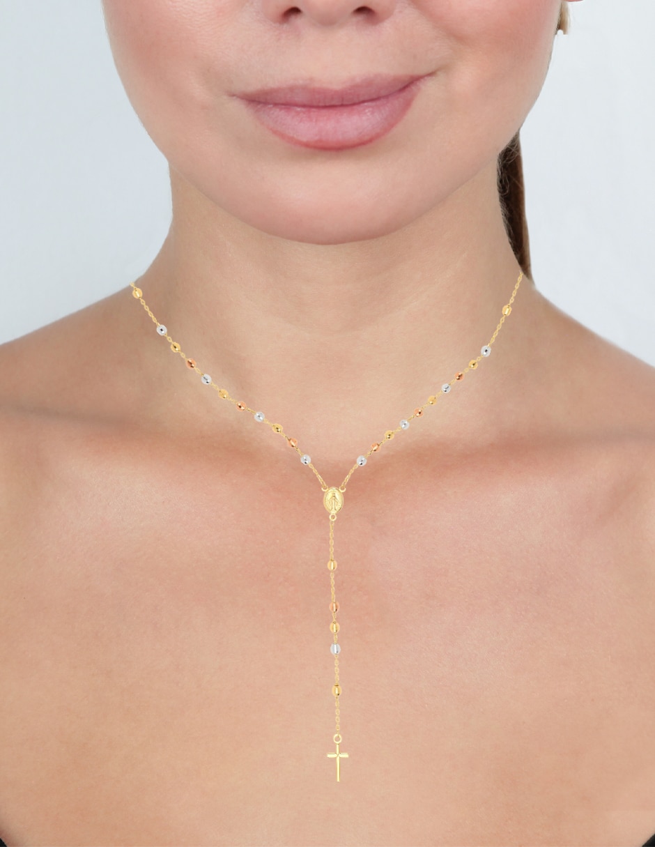 Gargantilla de oro florentino 14 K 3