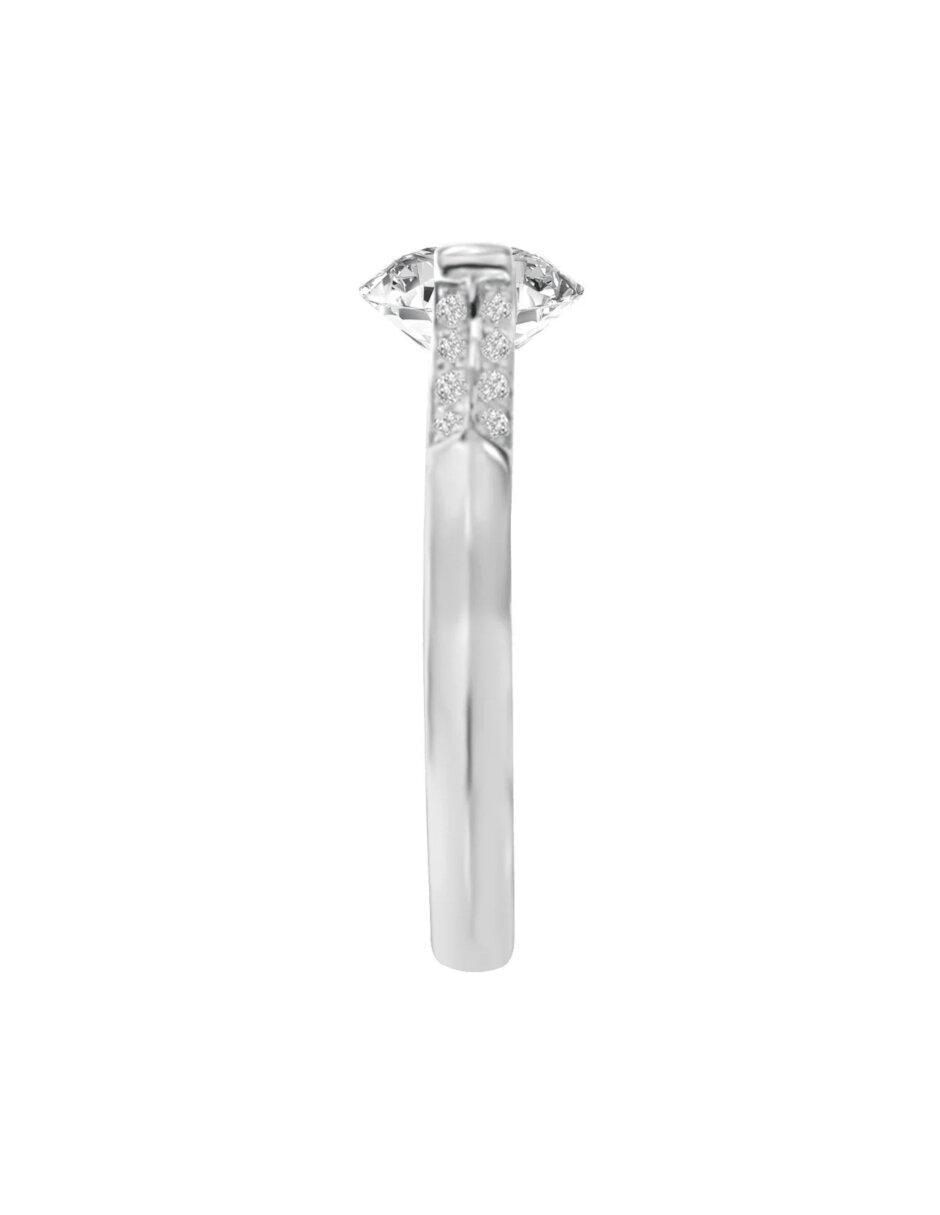 Anillo de compromiso de oro 14 k Camil diamante 2