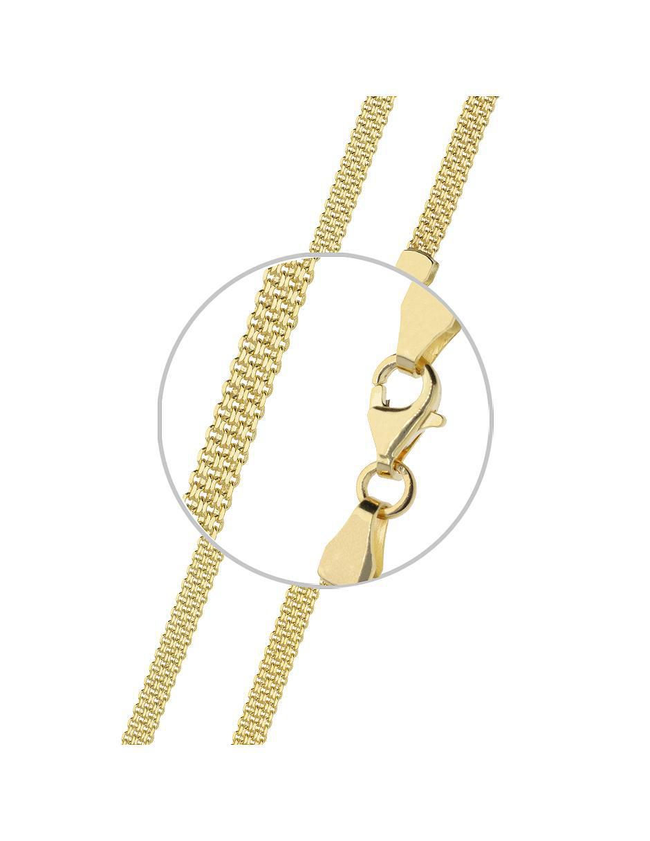 Pulsera de oro amarillo 14 k 3