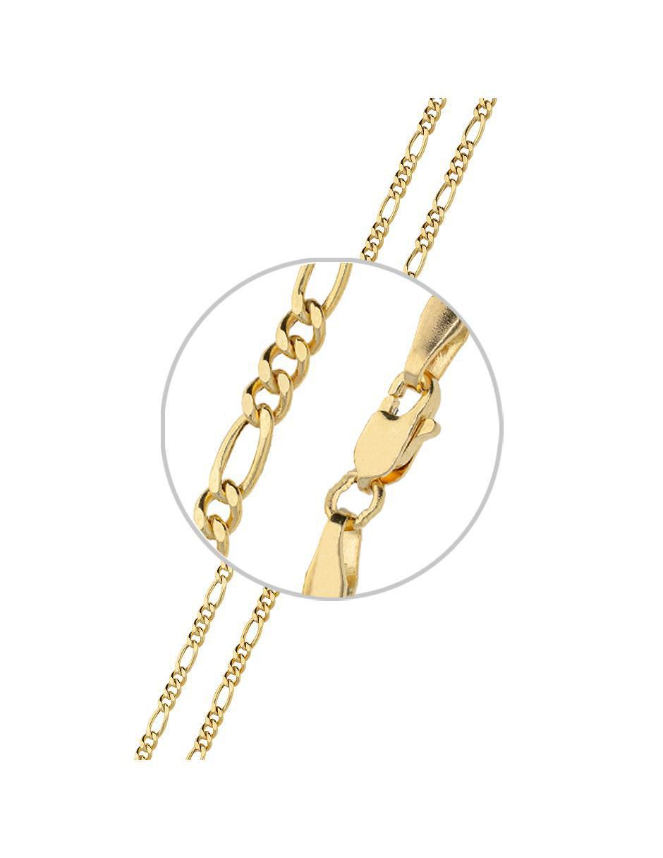 Pulsera de oro 14 K con acabado pulido 3