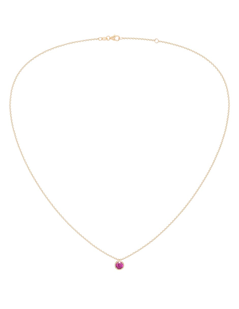 Collar de oro amarillo 14 K 2