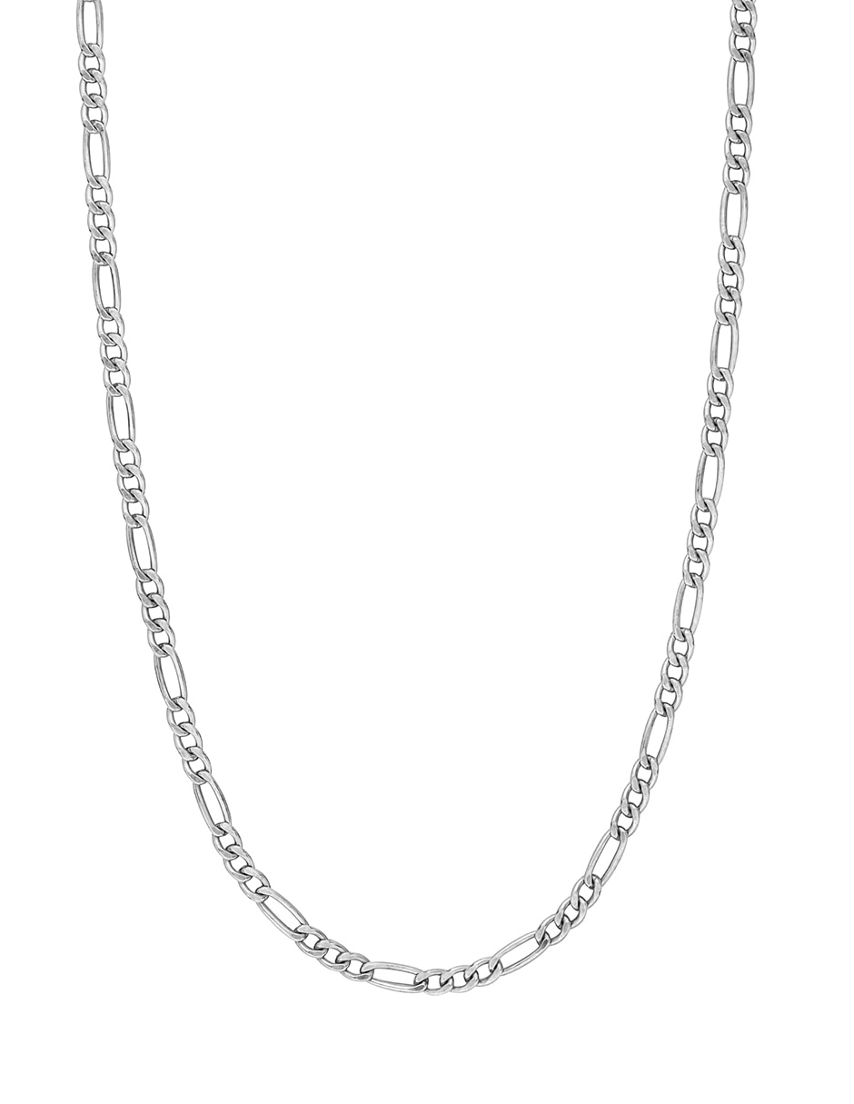 Collar de eslabones Man de plata P 925 Collar de eslabones Man de plata P 925