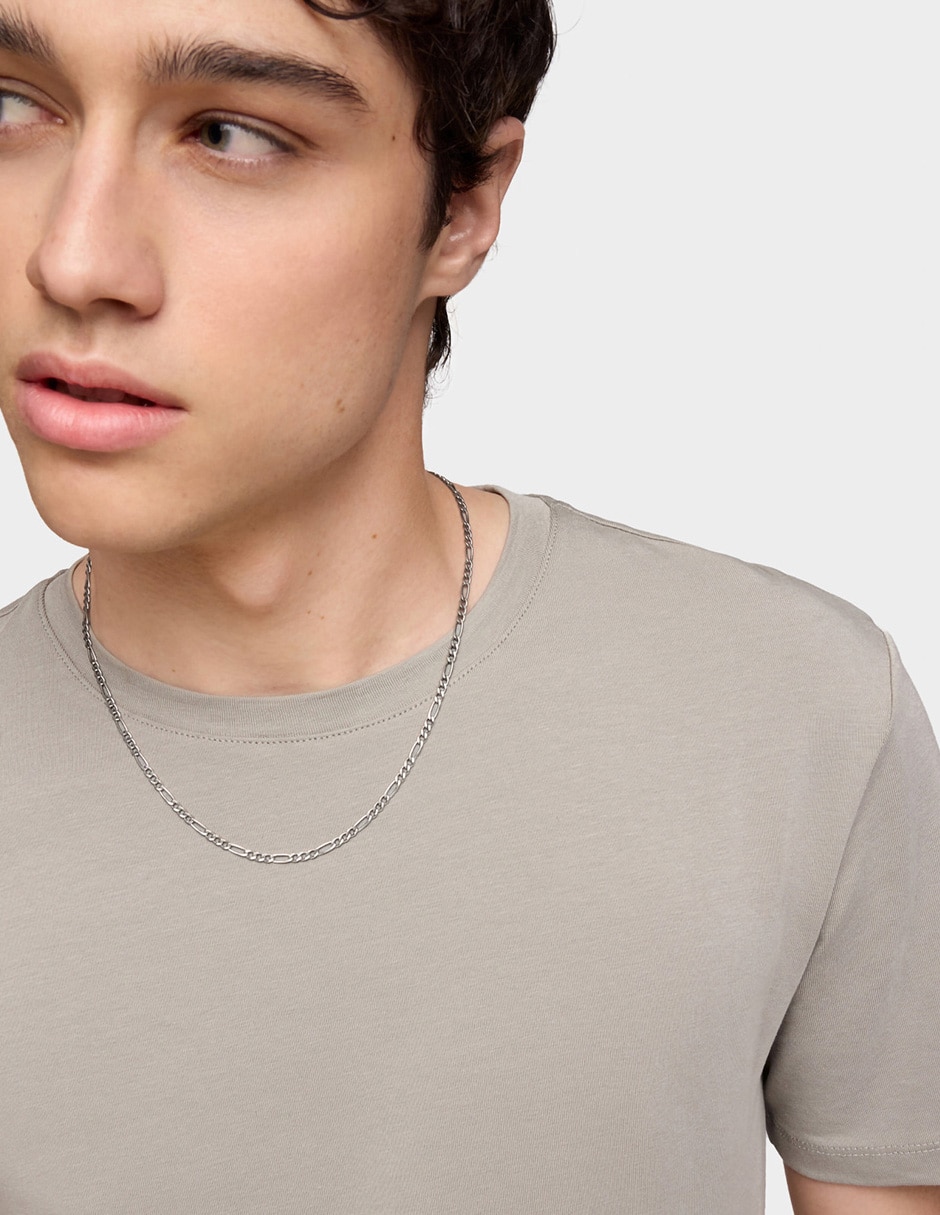 Collar de eslabones Man de plata P 925 4