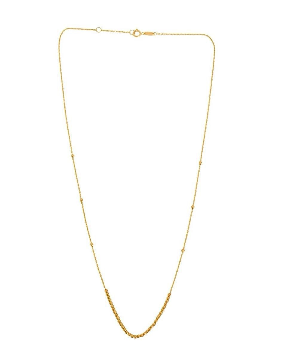 Collar de oro 10 K 3
