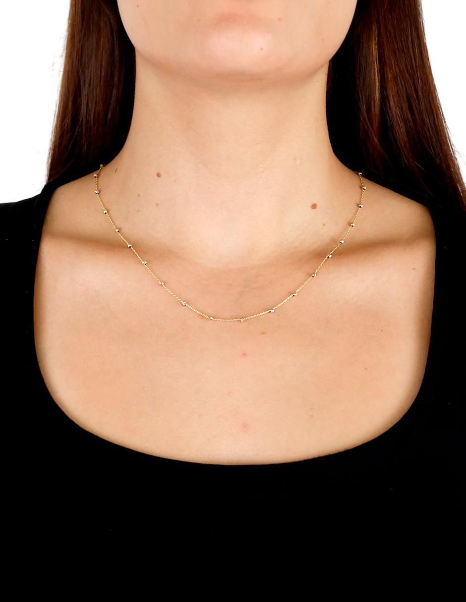 Collar de oro 10 K 2