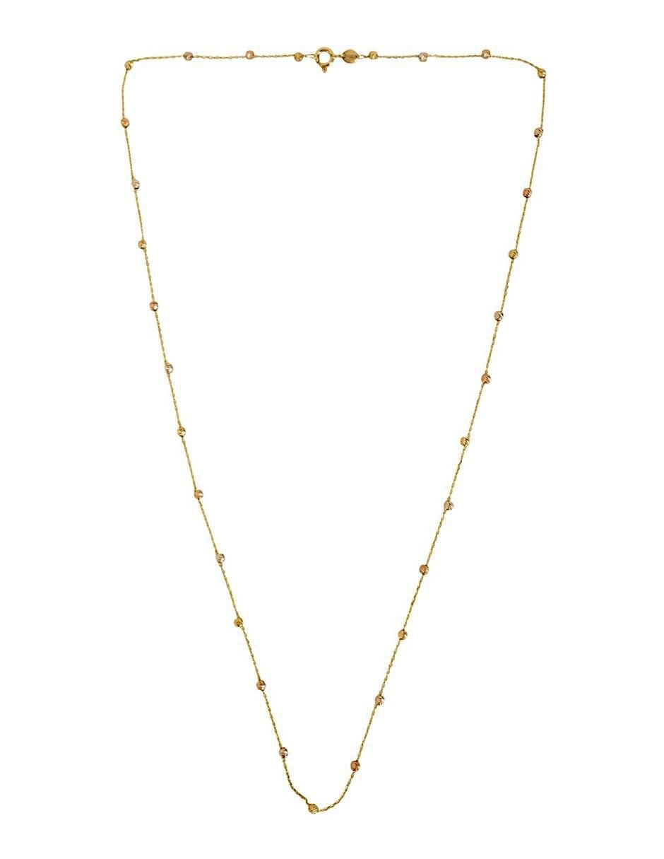 Collar de oro 10 K 3