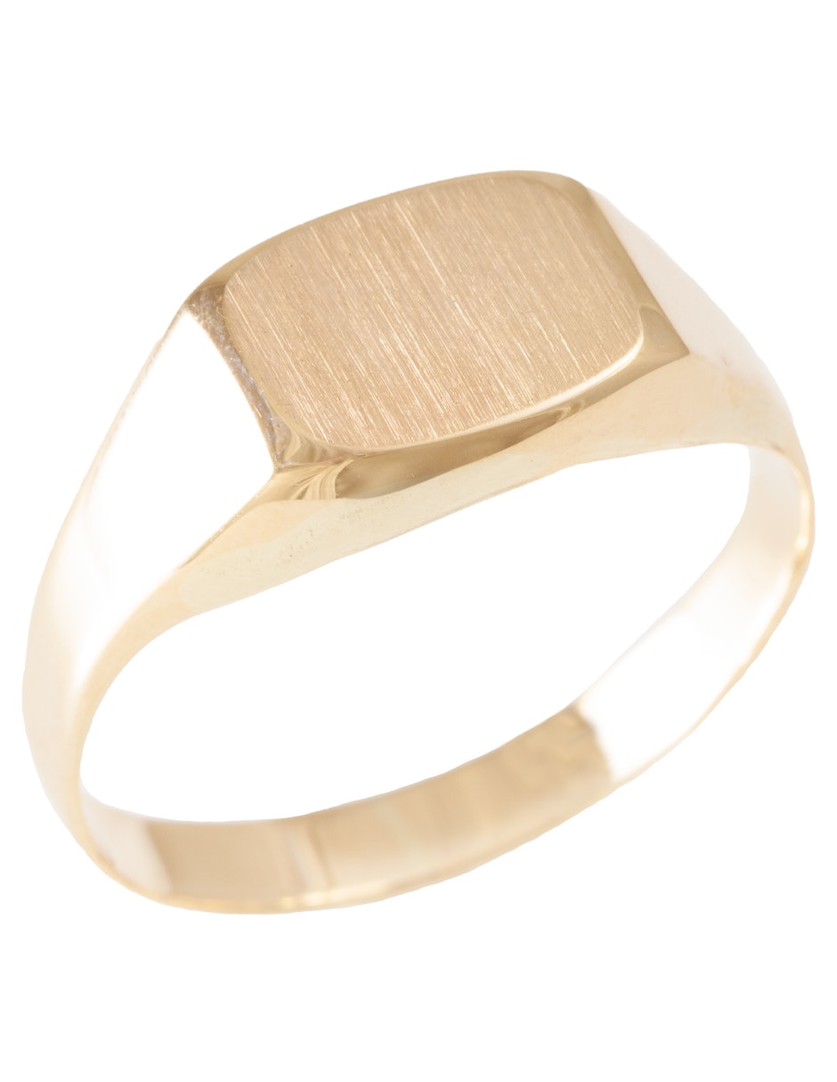 Anillo 14 k de oro pulido Anillo 14 k de oro pulido