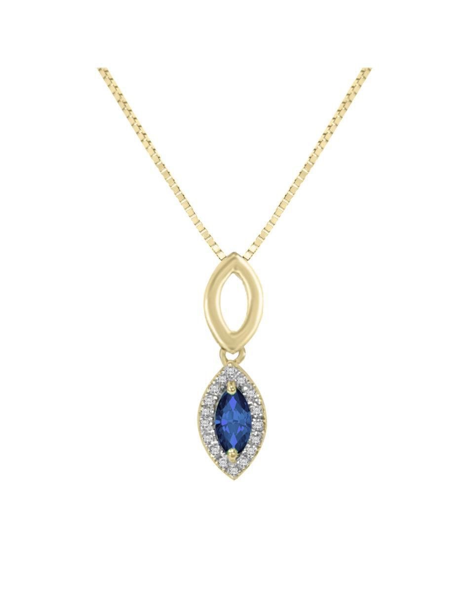 Colgante Y Dije ovalada aucelloro de oro 14 K
