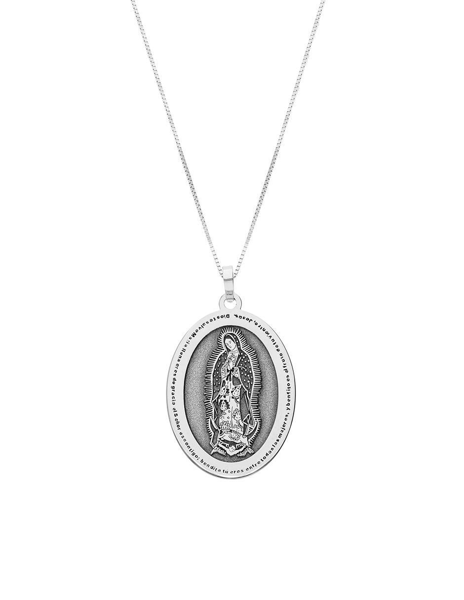 Collar con dije virgen de guadalupe de oro 10 K 1