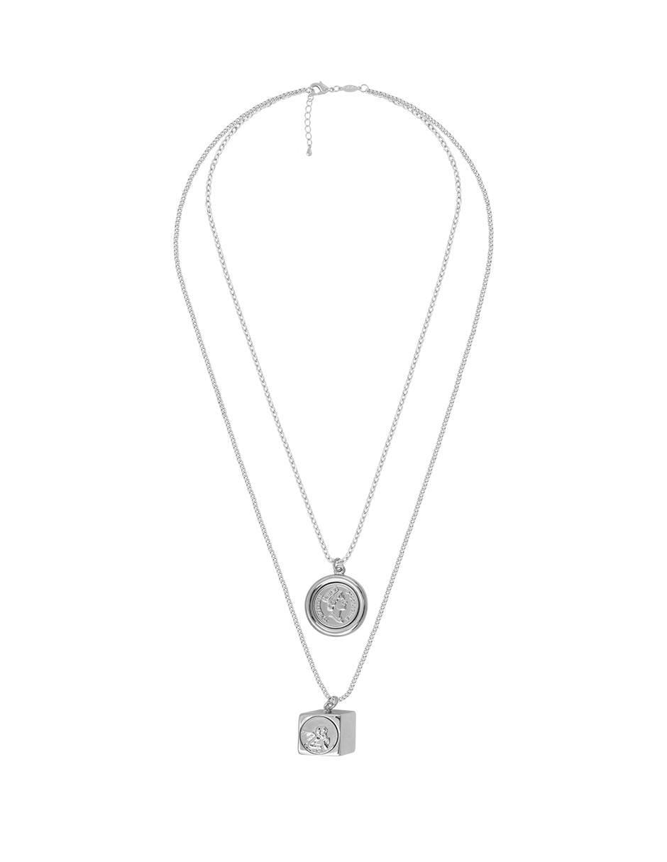 Collar de varios hilos cuadrado 3