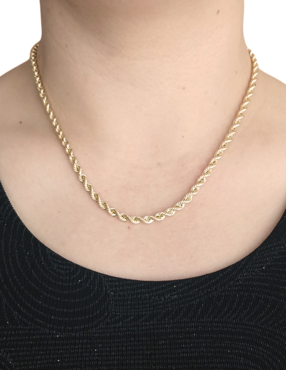 Gargantilla de oro 14 K 2