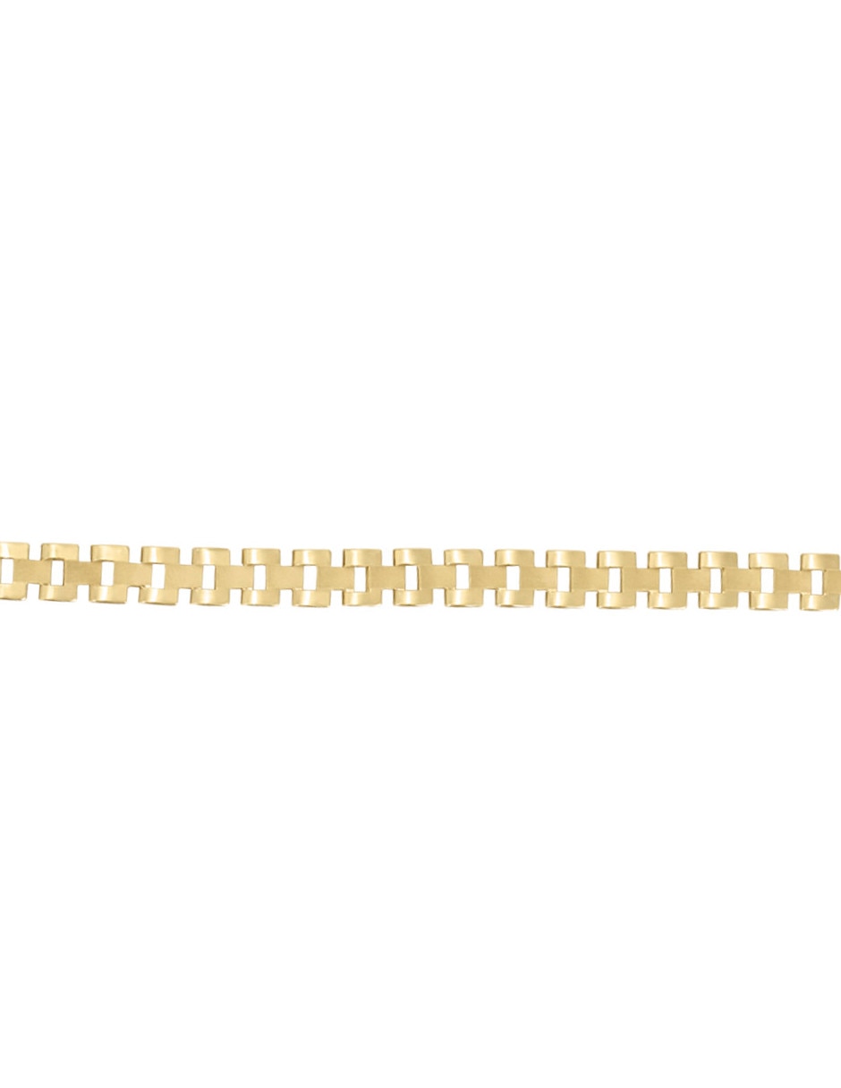 Pulsera de oro 14 K con acabado brillante 2