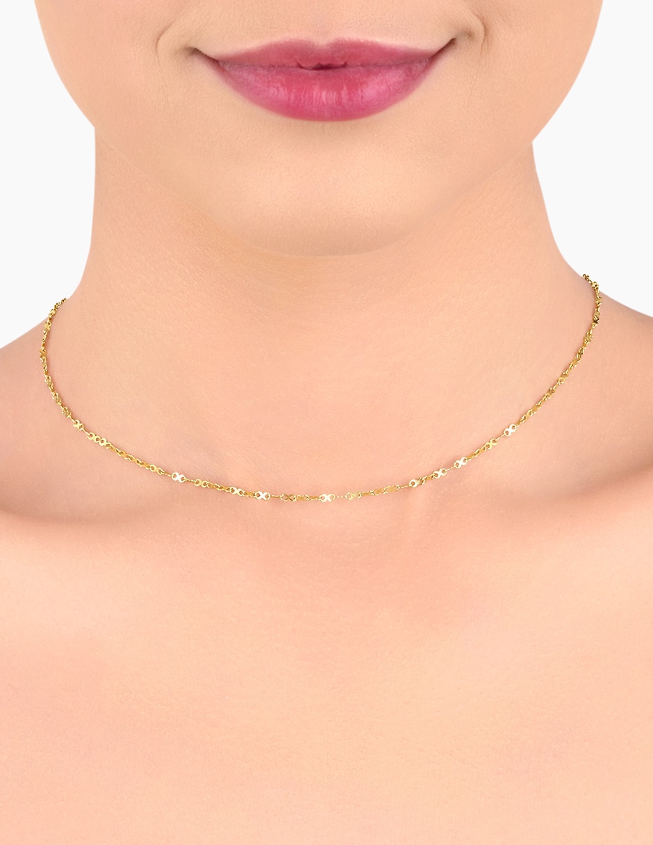Gargantilla de oro 14 K 2