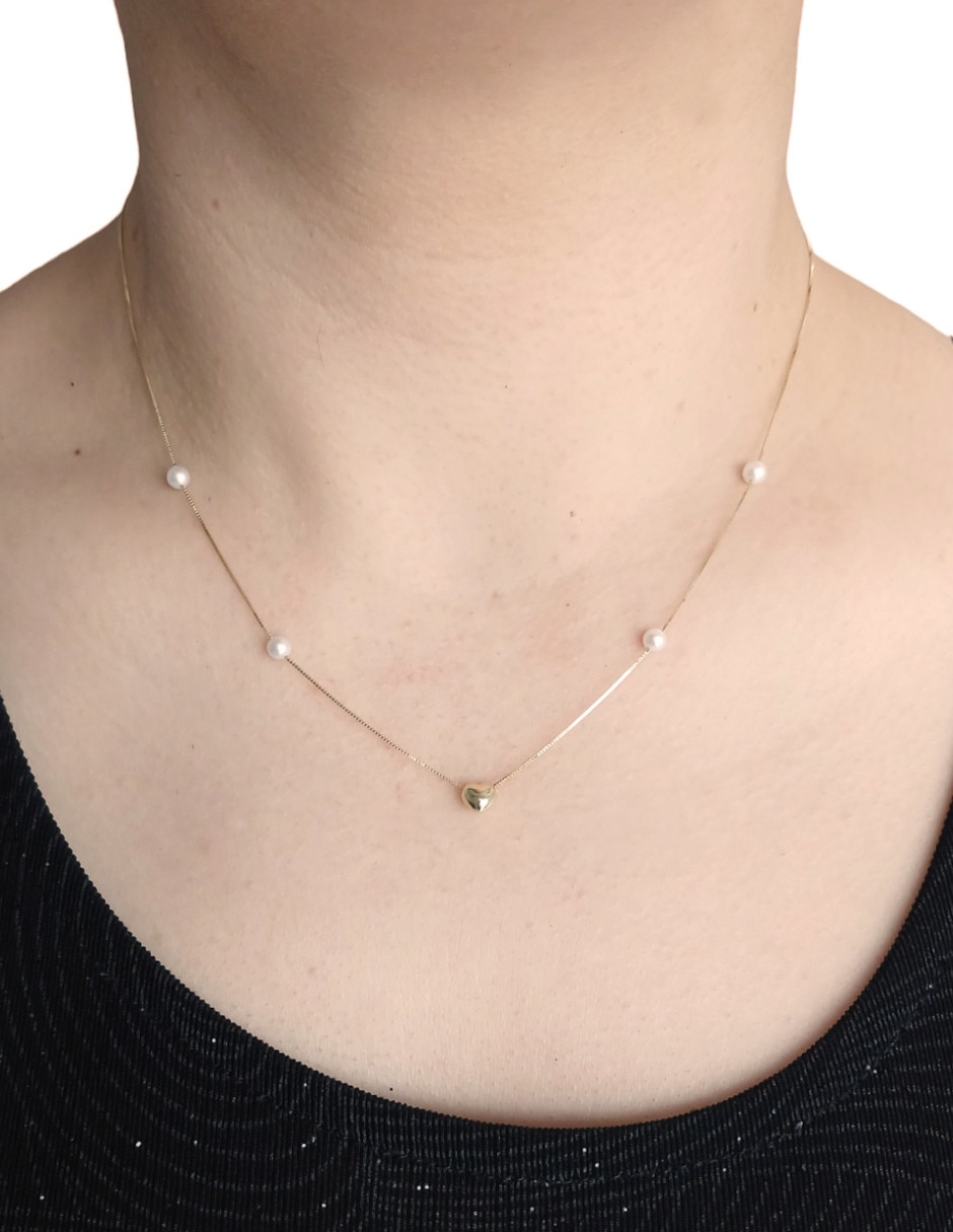 Gargantilla de oro 14 K 2