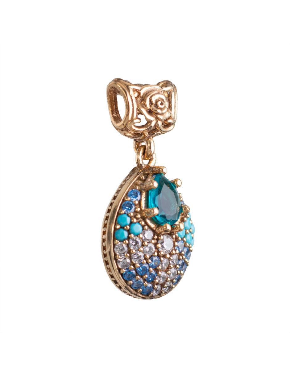 Dije de Gota Sueños del Bósforo de plata P 925 4