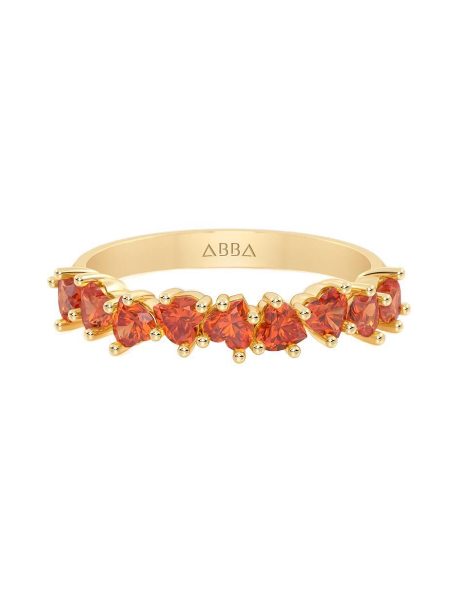 Churumbela de oro 14 k zirconia