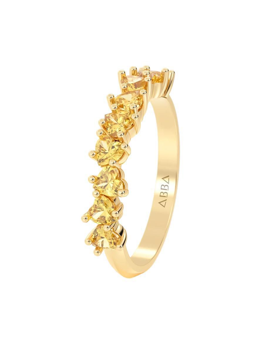 Churumbela "de" oro 14 k abba joyas sin familia zirconia