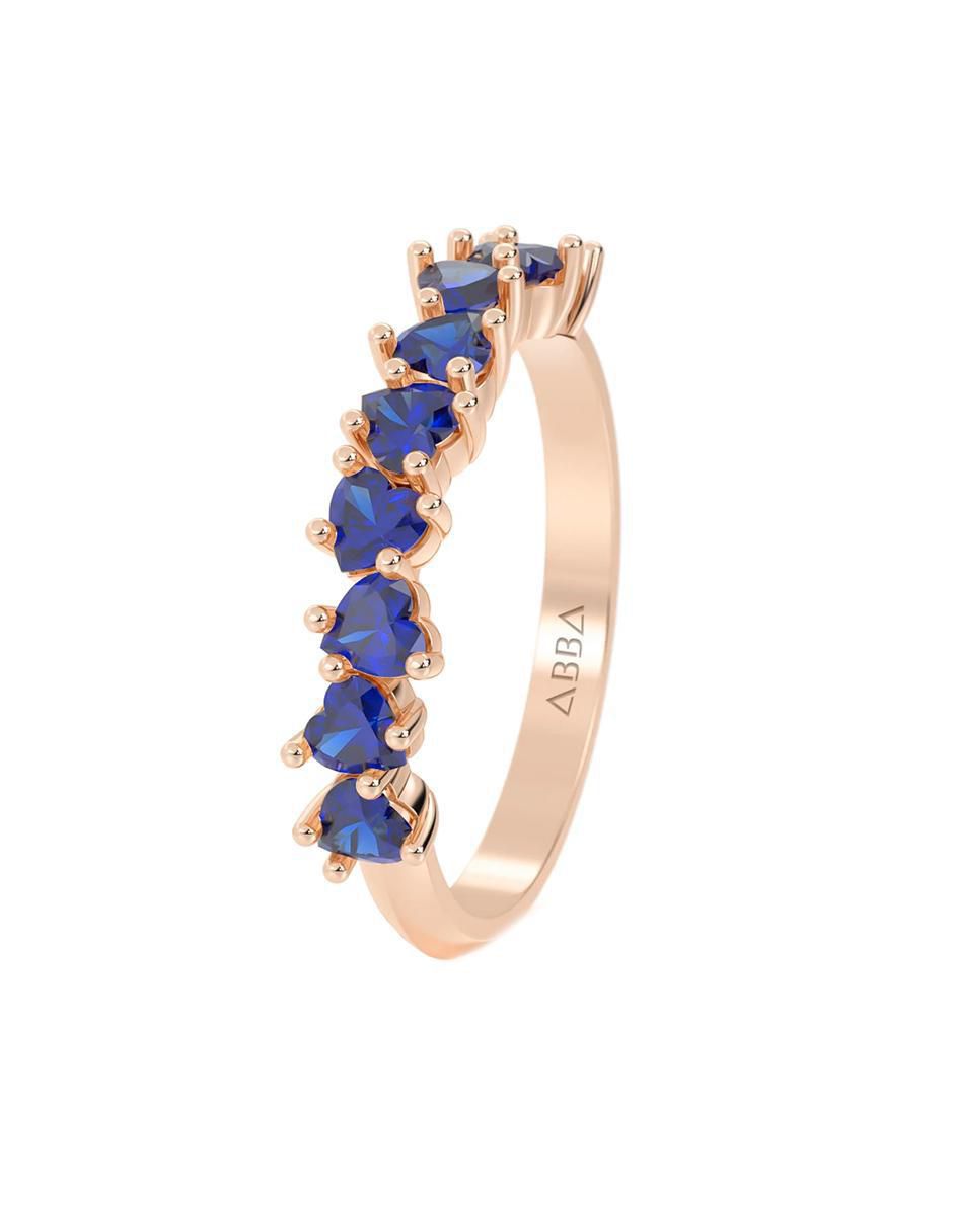 Churumbela de oro 14 k zirconia 2