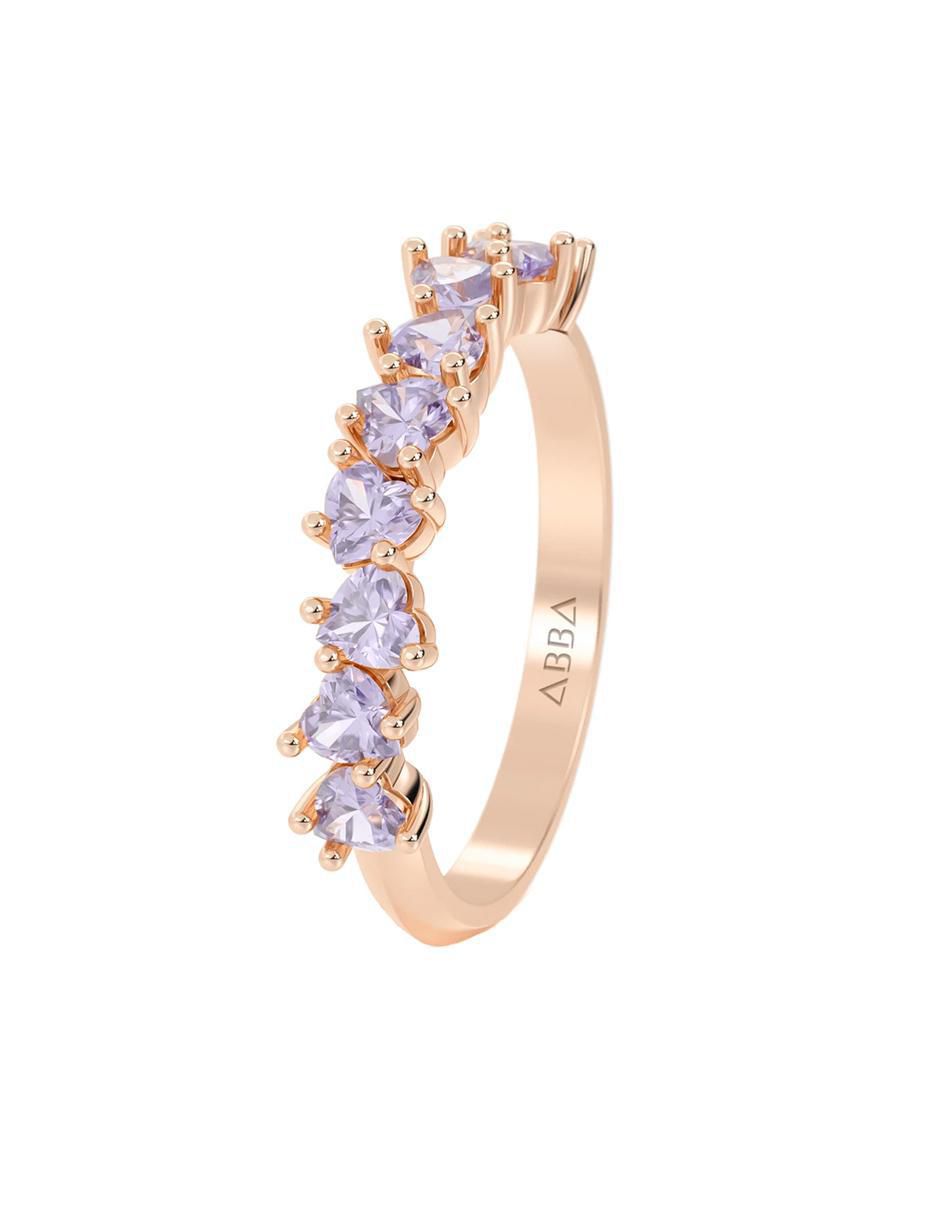 Churumbela de oro 14 k zirconia 2