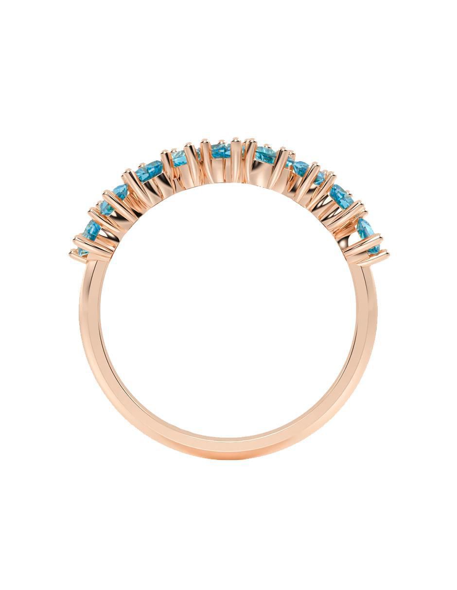 Churumbela de oro 10 k zirconia 2