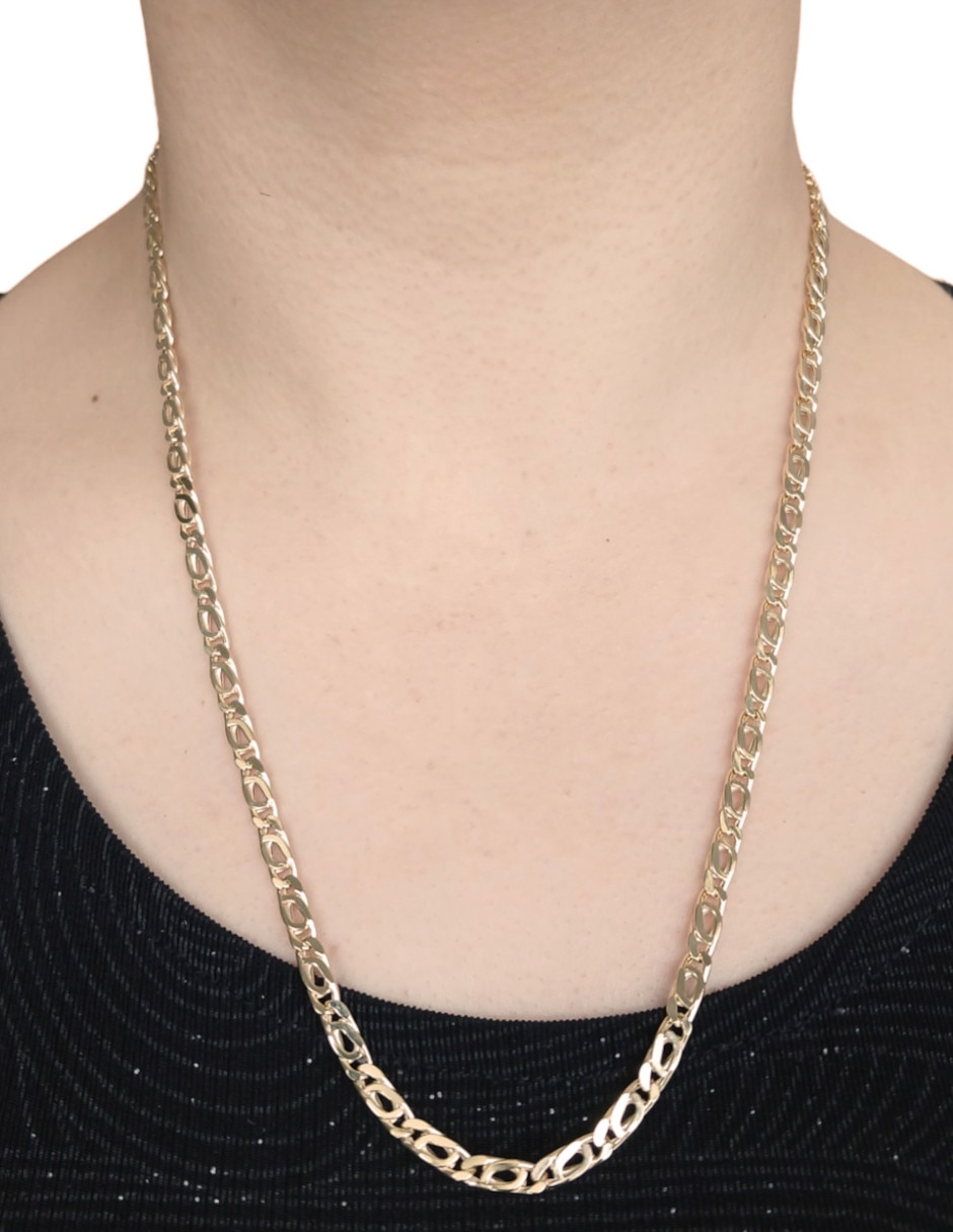 Cadena de oro amarillo 14 K