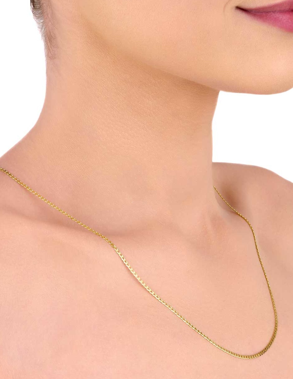Cadena de eslabones de oro 14 K