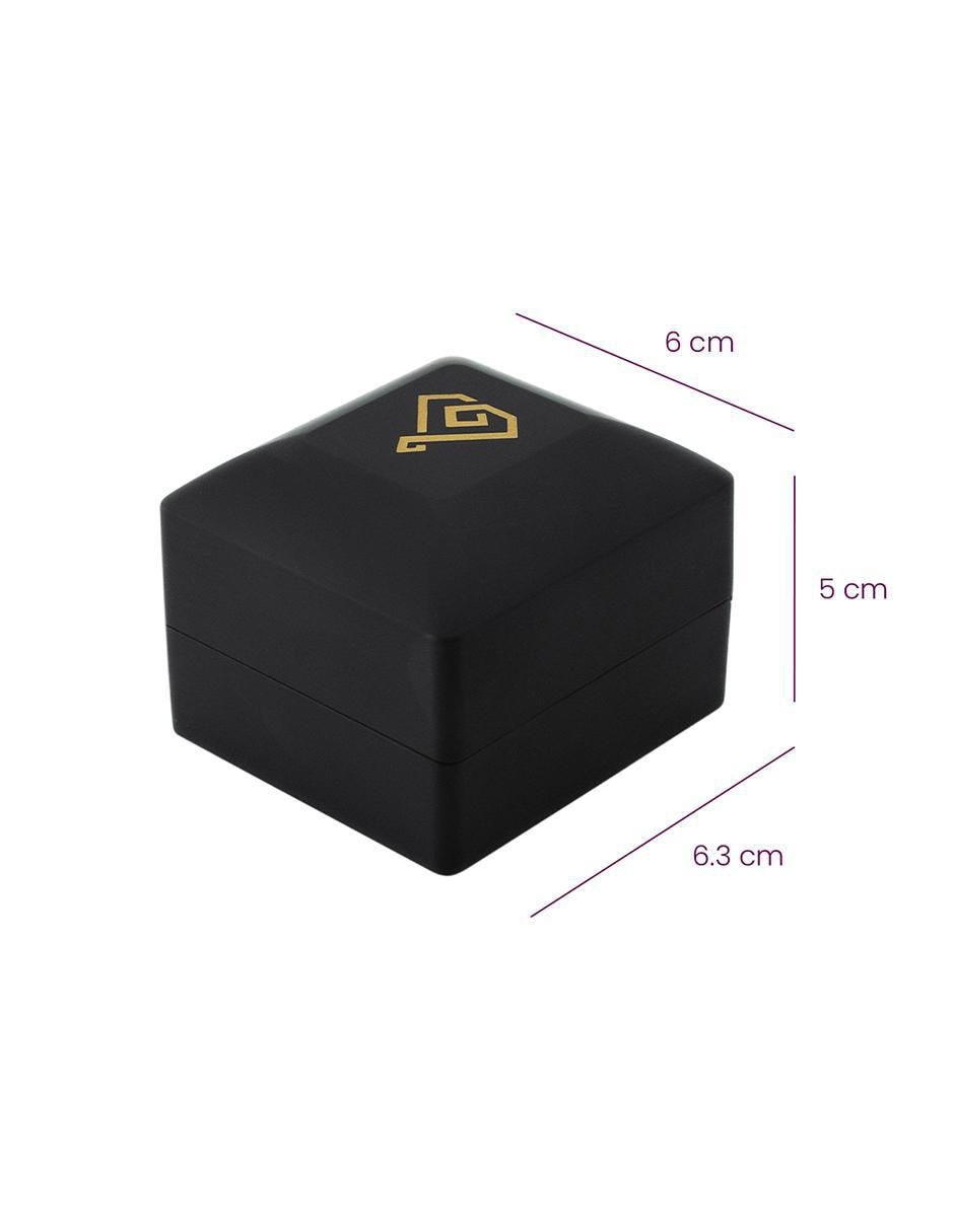 Anillo de compromiso "de" oro 14 k abba joyas no aplica zirconia